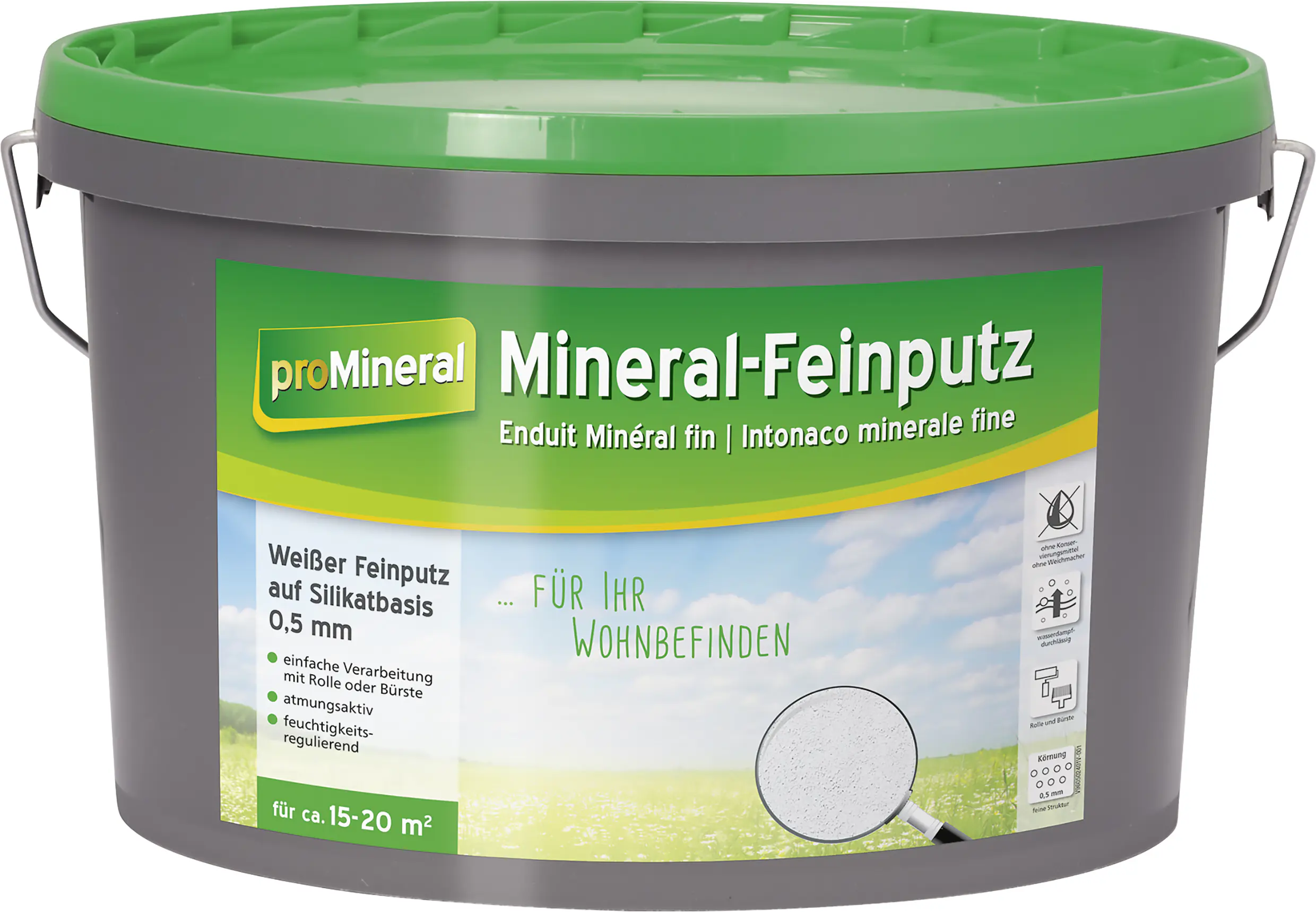 proMineral Mineral Feinputz 8 kg