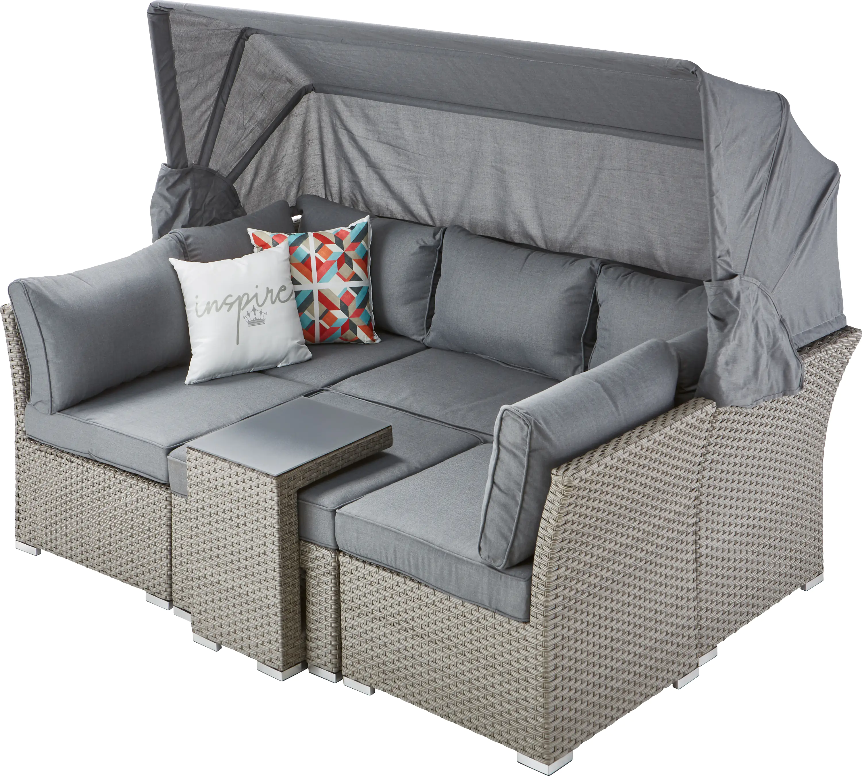 4333692867603_16 Primaster Dining Lounge Möbelset Torreon Relax, variabel stellbar