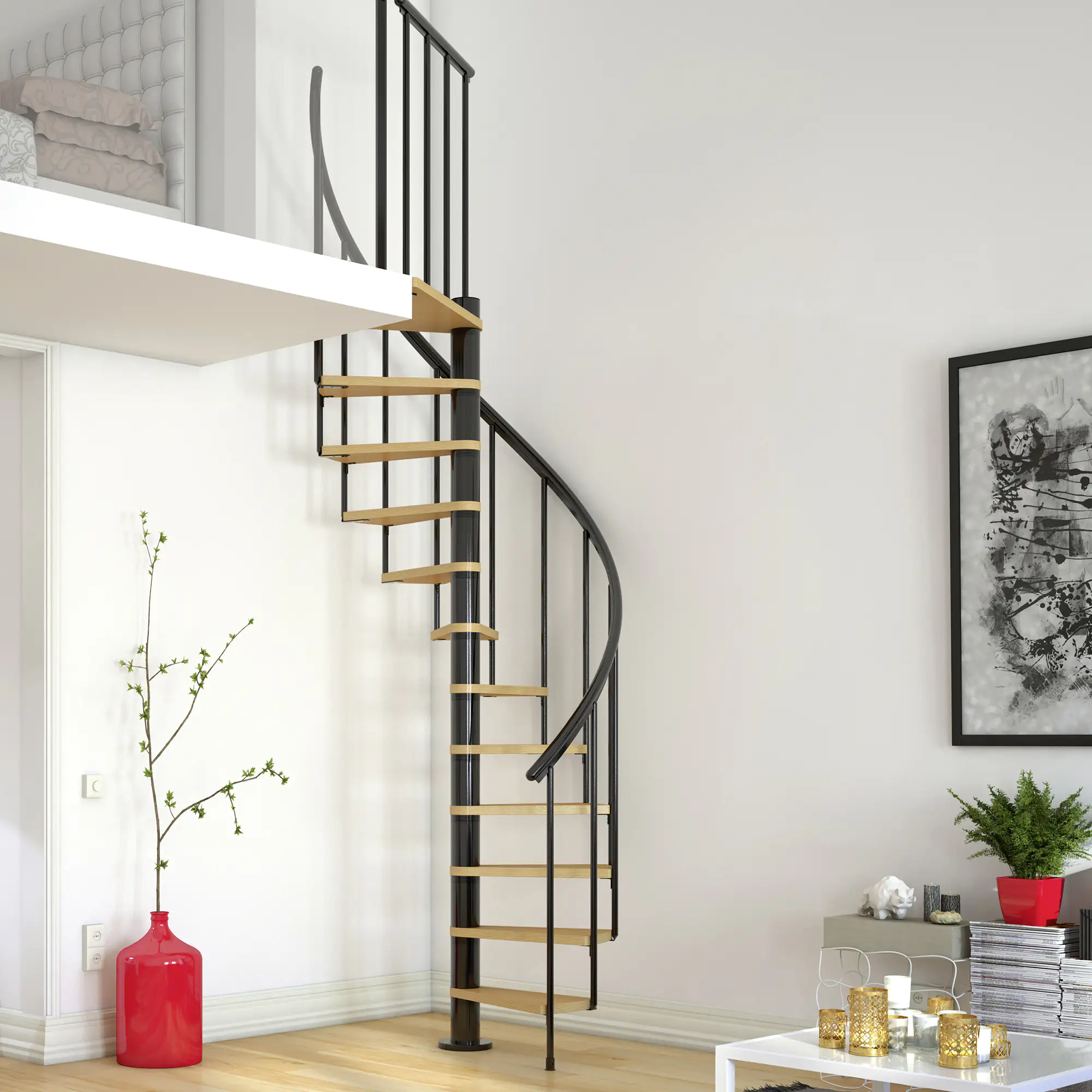 Dolle Spindeltreppe Calgary Ø 120 cm