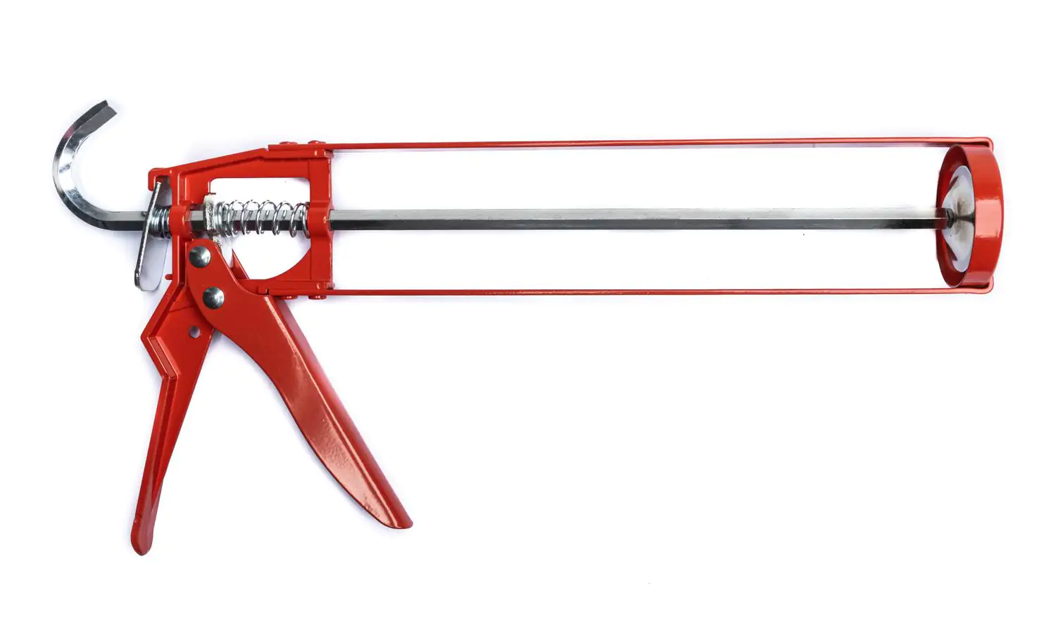 TrendLine Kartuschenpresse Skelett Stahl 310 ml rot mit Schnellspannhebel TrendLine Kartuschenpresse Skelett Stahl 310 ml rot mit Schnellspannhebel