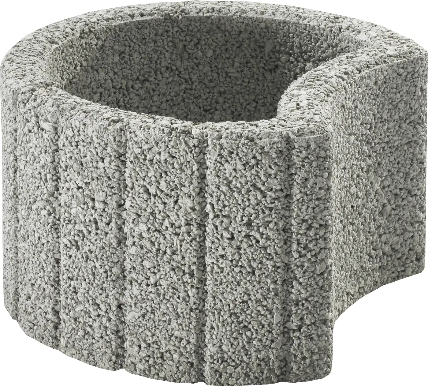 Kann Pflanzstein Klein 35 x 28 x 20 cm grau Kann Pflanzstein Klein 35 x 28 x 20 cm grau