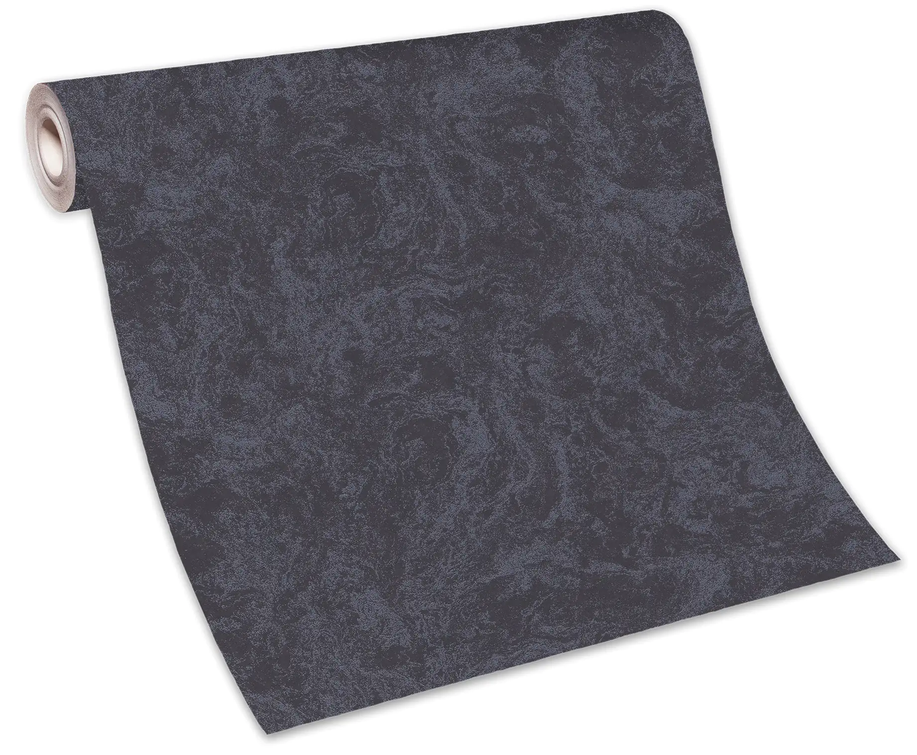 Erismann Vliestapete 10078-15 Carat uni schwarz 10,05 x 0,53 m