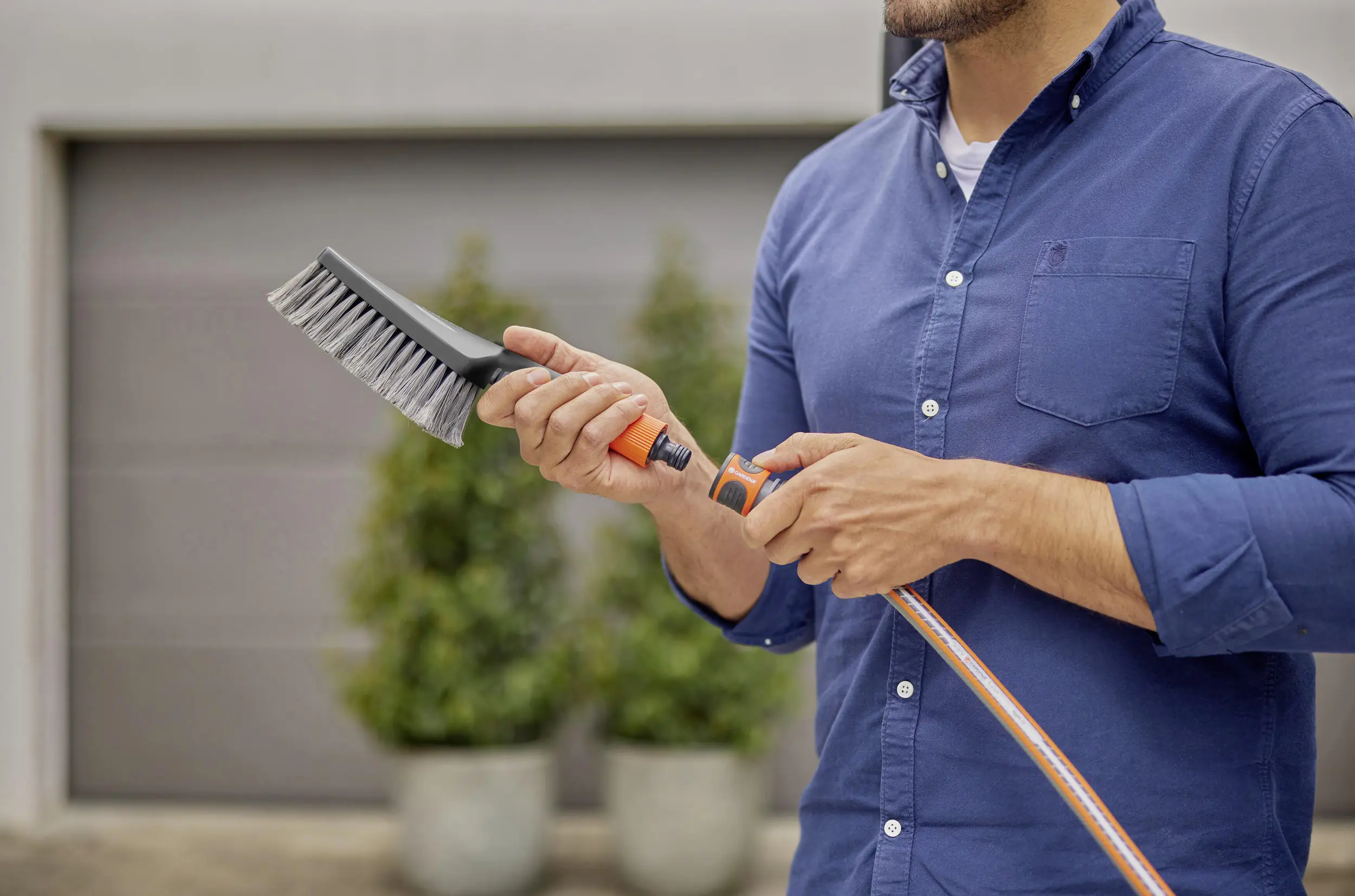 Gardena Cleansystem Handbürste M soft 32 cm