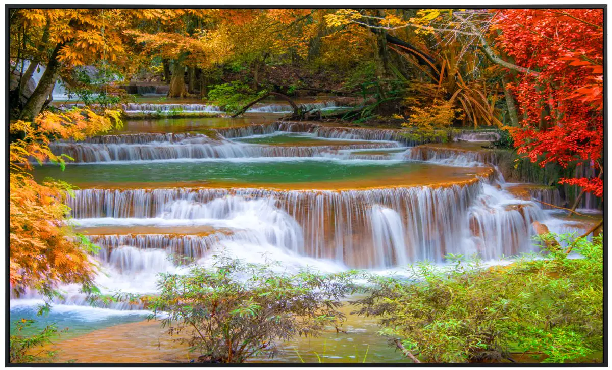 papermoon Infrarotheizkörper EcoHeat 60x120 cm 1000 Watt, Wasserfall