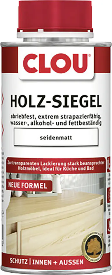 Clou Holz-Siegel 250 ml seidenmatt transparent
