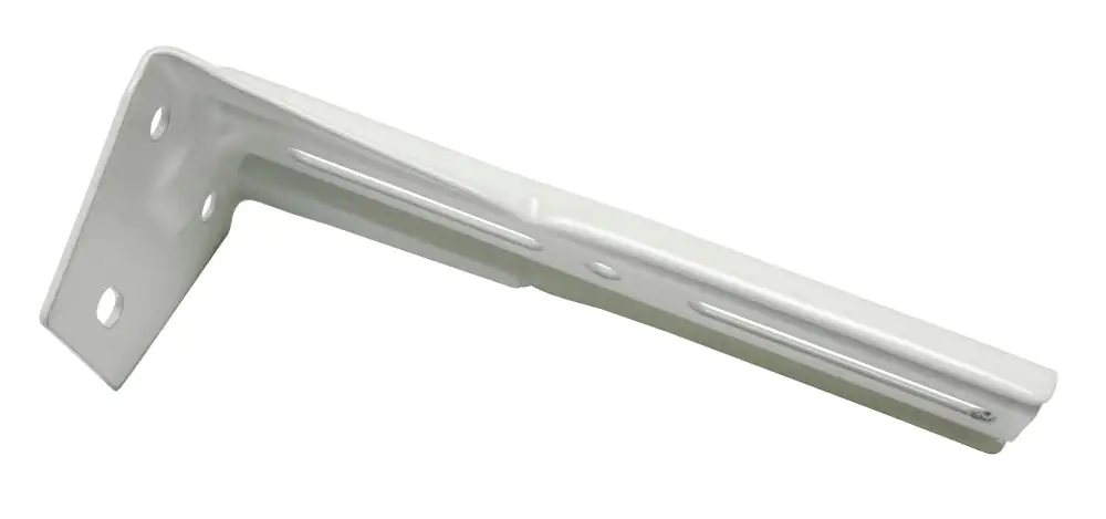 Gardinia Winkelträger Atlanta weiß, 11 cm