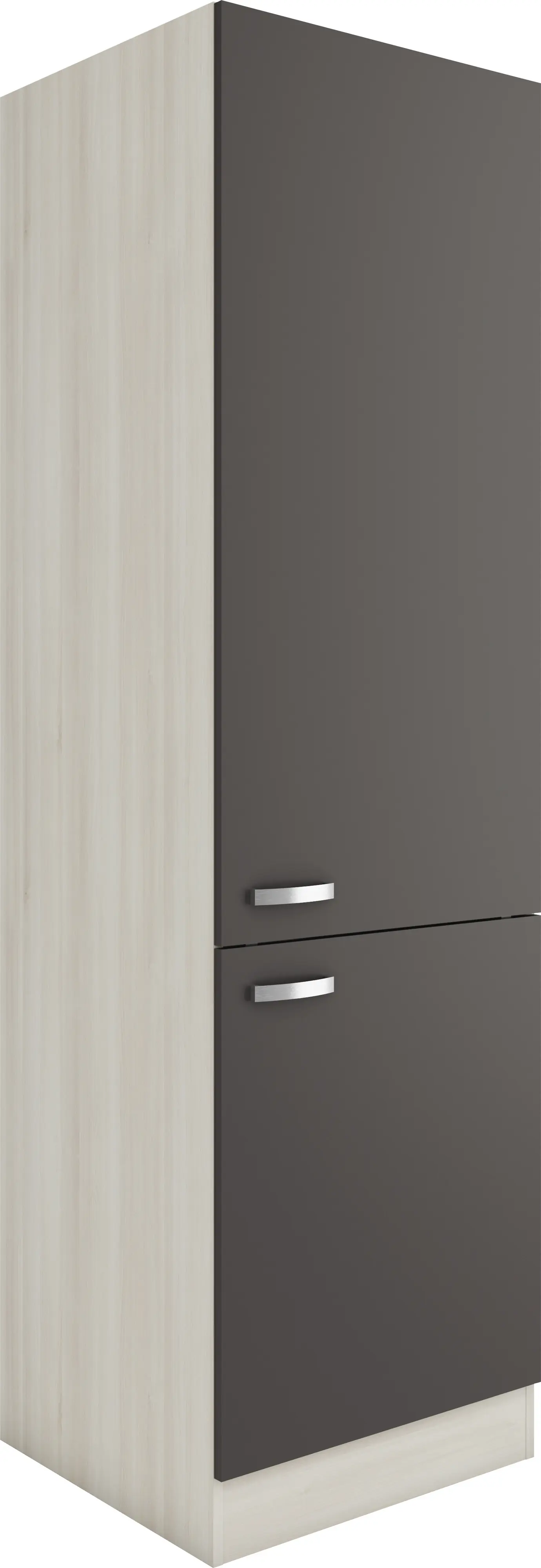 Optifit Hochschrank Faro 220 anthrazit/akazie 60 cm