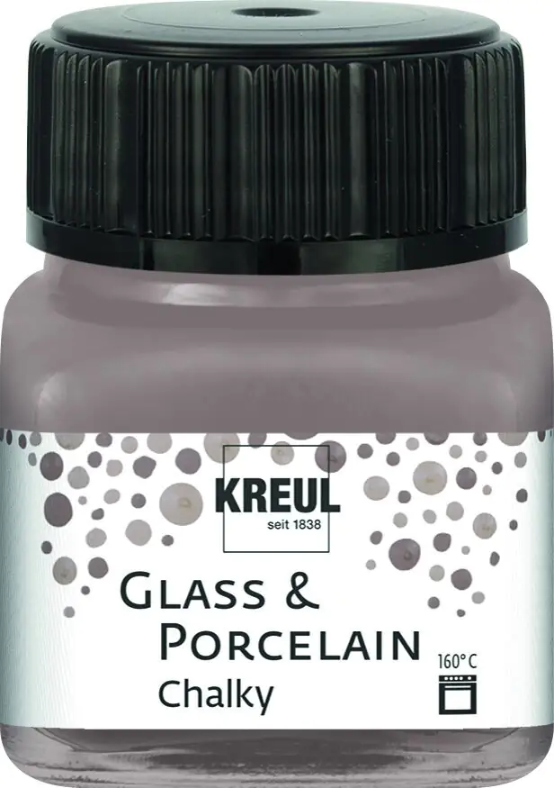 Kreul Glass & Porcelain Chalky mild mocca 20 ml Kreul Glass & Porcelain Chalky mild mocca 20 ml