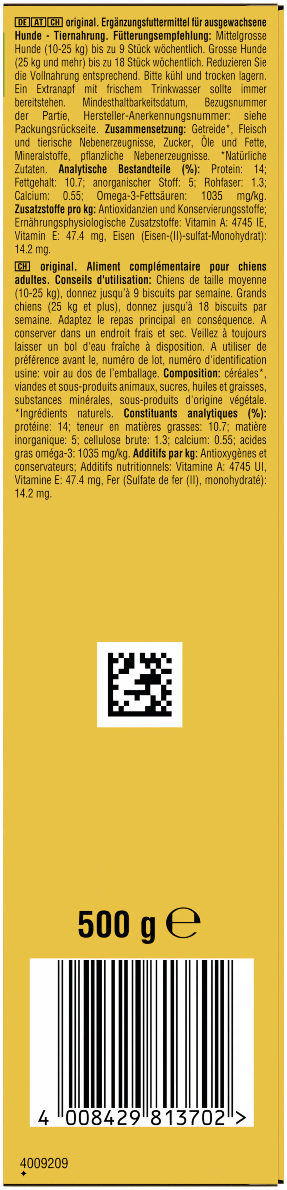 Pedigree Hundesnacks Markies Trios 500 g