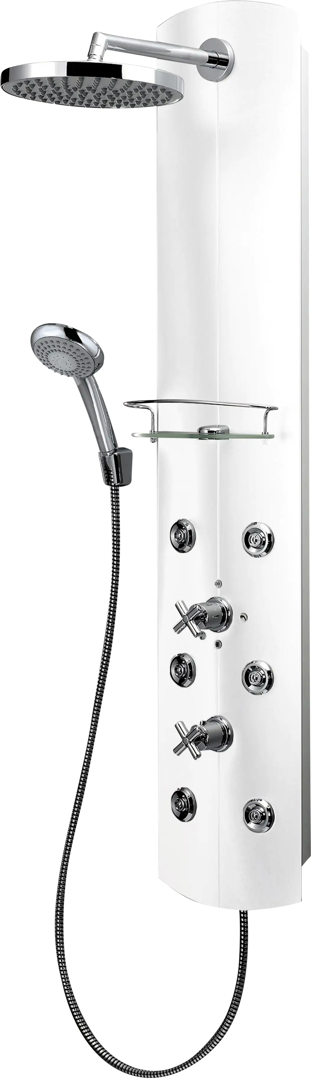 Schulte DuschMaster Classic Thermostat+Kopfbrause+Düsen Schulte DuschMaster Classic Thermostat+Kopfbrause+Düsen