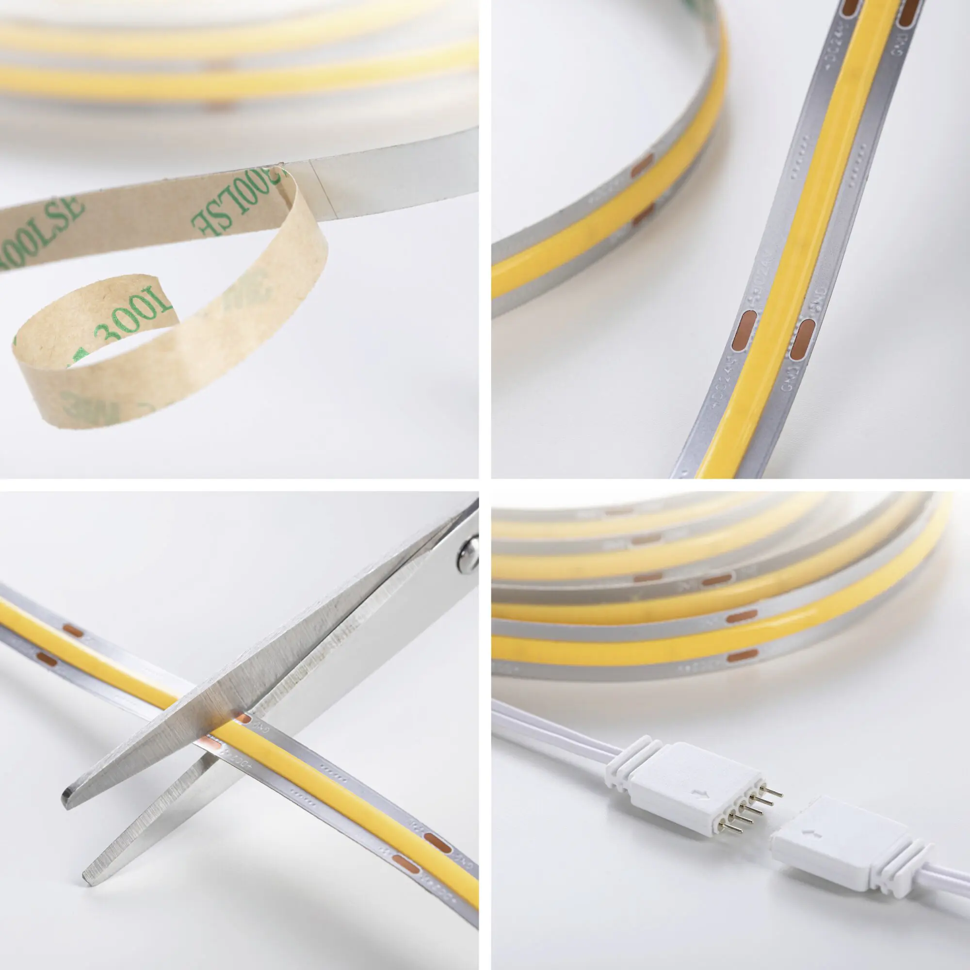 Paulmann MaxLED 1000 Stripe-Basisset 1,5 m warmweiß Full-Line COB silber