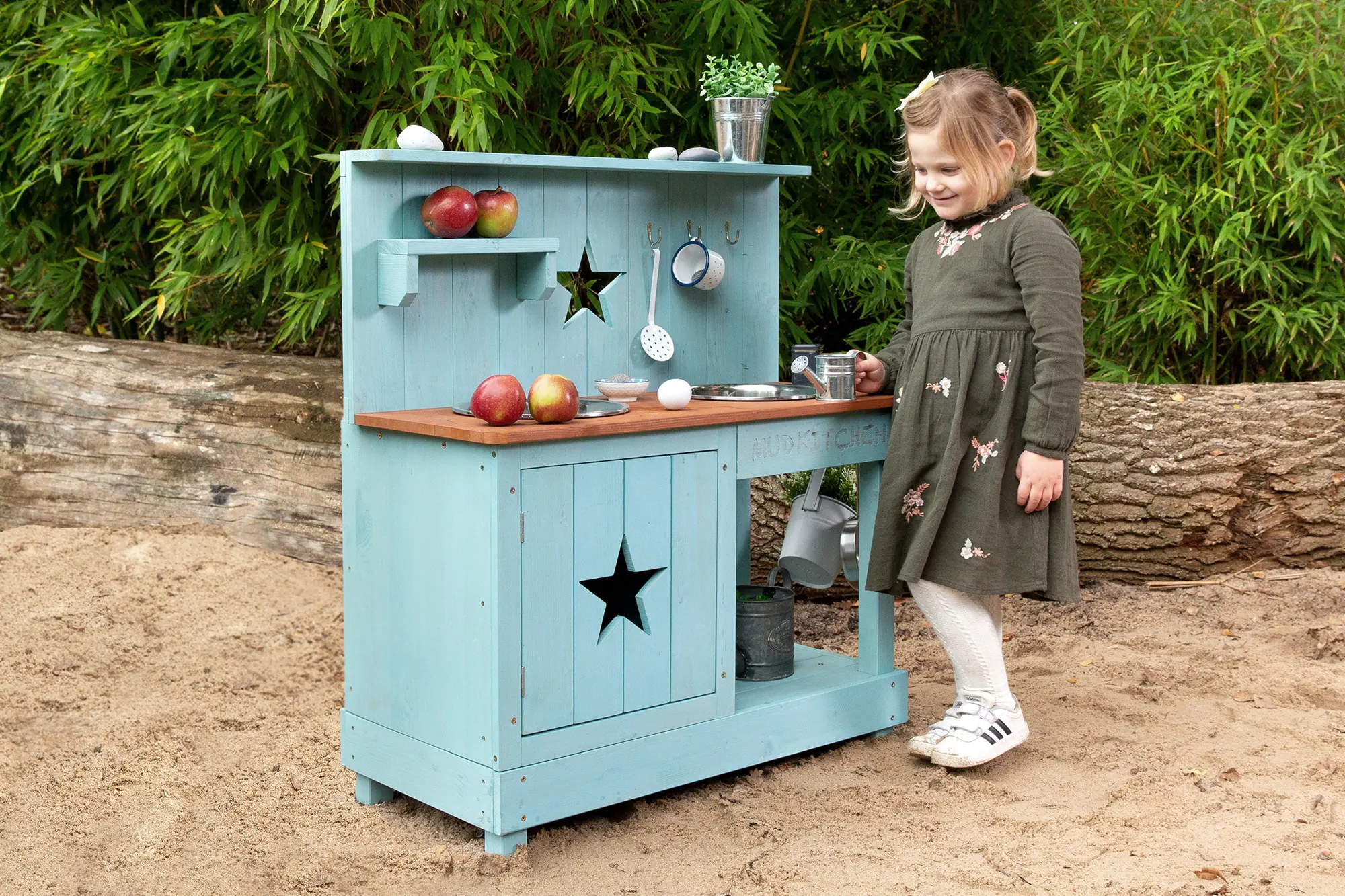 Muddy Buddy Matschküche Adventurer Star 80 x 40 x 90 cm