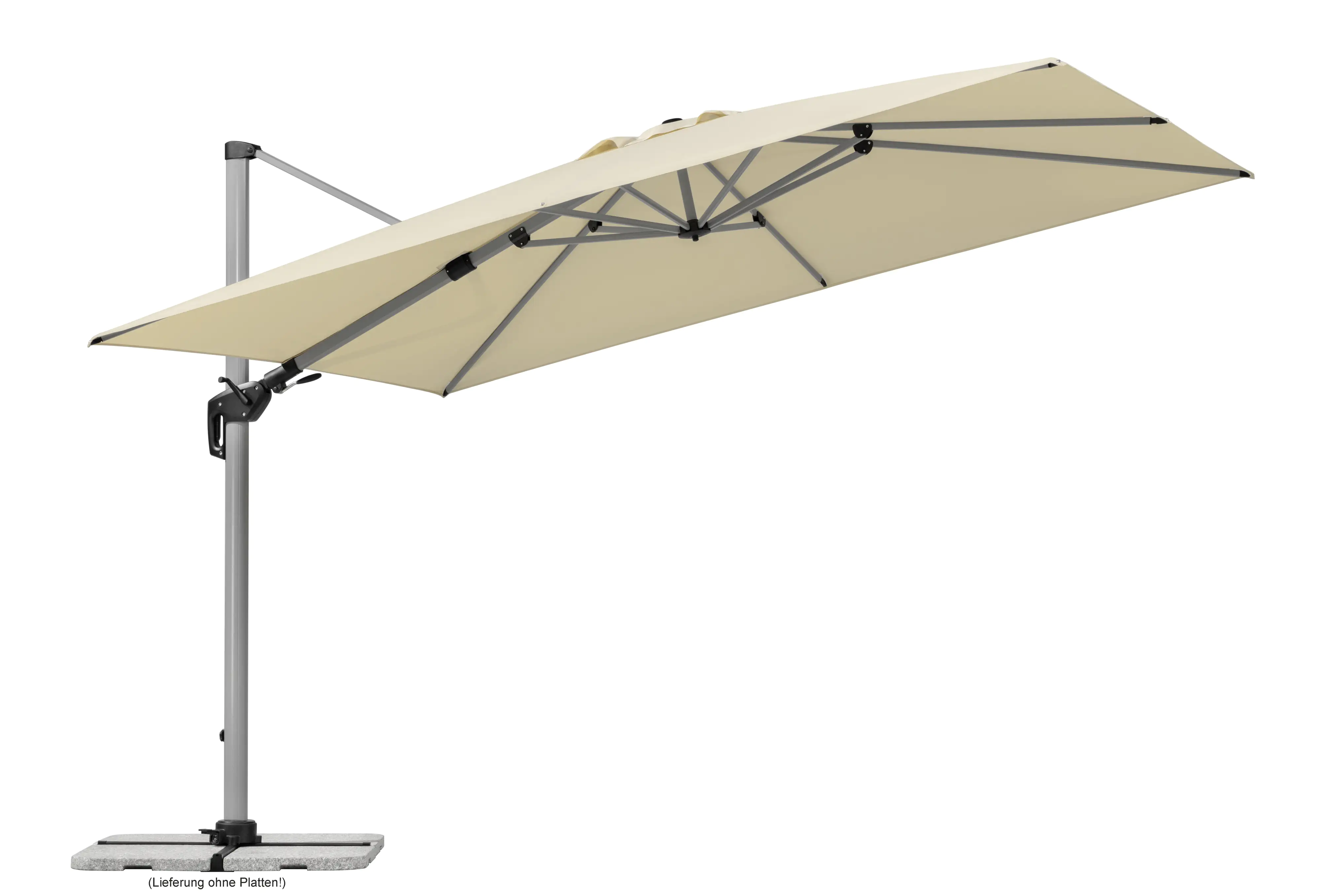 Schneider Ampelschirm Bermuda natur 260 x 350 cm Schneider Ampelschirm Bermuda natur 260 x 350 cm