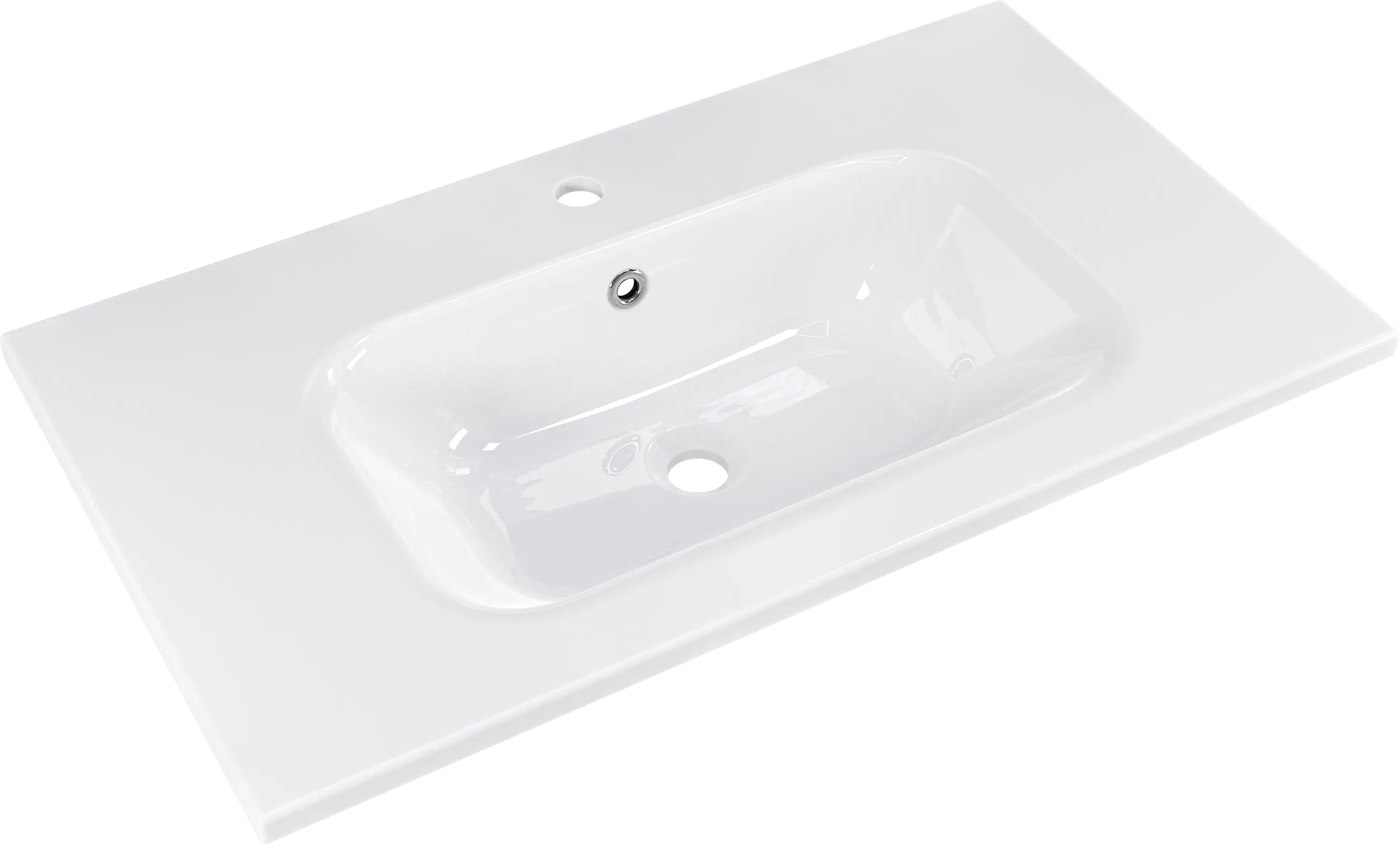 Primaster Mineralguss-Waschbecken 81 cm Düsseldorf weiß