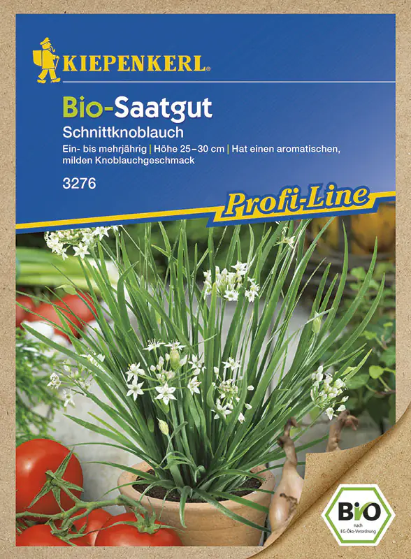 Kiepenkerl BIO Knoblauch Allium schoenoprasum, Inhalt ca. 80 Pflanzen