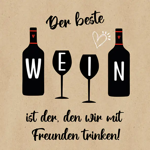 Braun & Company Servietten By Nature Der beste Wein 33 x 33 cm - 20er Pack Braun & Company Servietten By Nature Der beste Wein 33 x 33 cm - 20er Pack