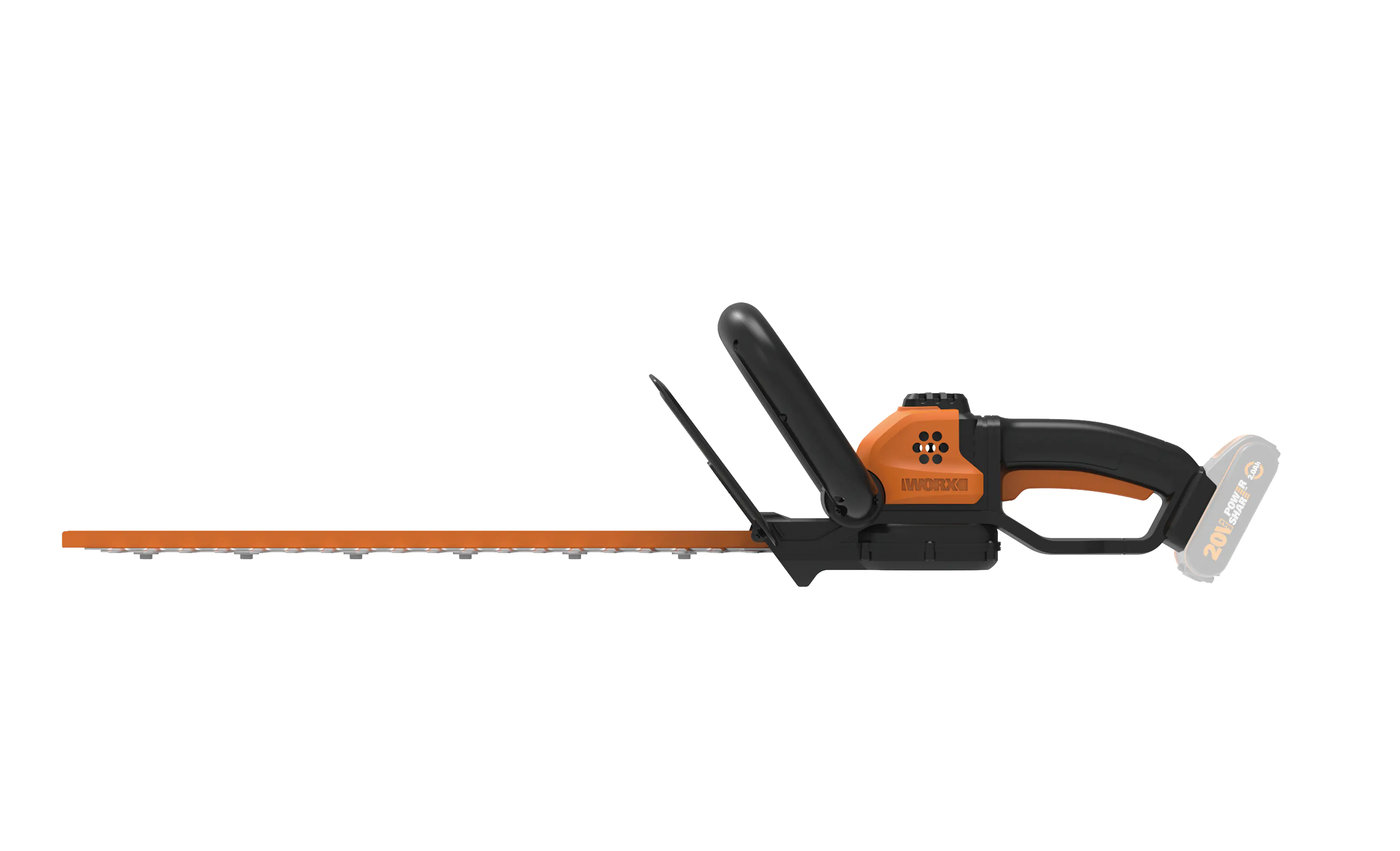 WORX Akku Heckenschere WG261E.9 44 cm Schnittlänge