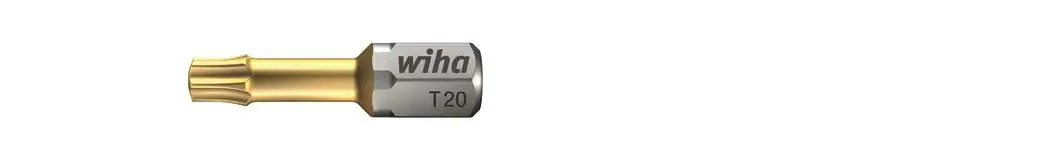 Wiha Bit-Set TX 40 x 25 mm Titan-Nitrid-Beschichtung