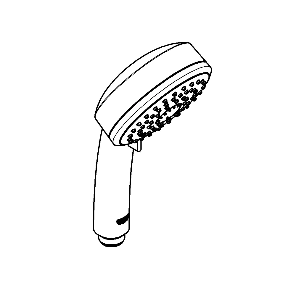 Grohe Handbrause Vitalio Comfort 100 3 Strahlarten, verchromt