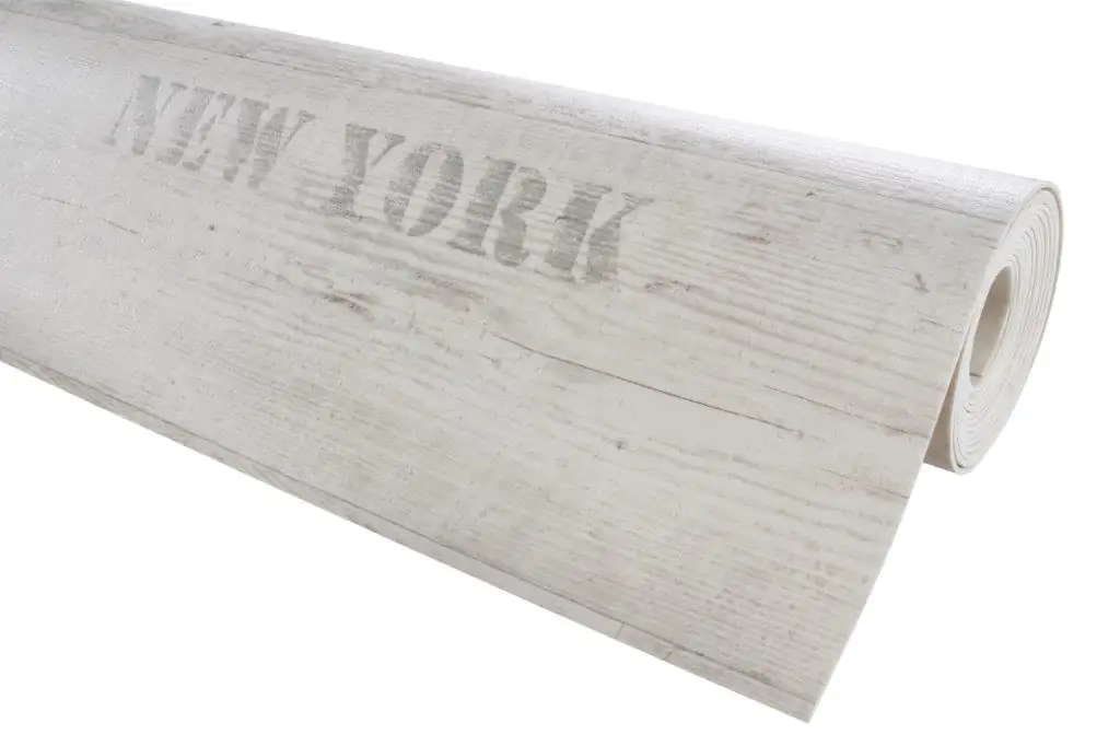 Andiamo Bodenbelag Vinyl Silent Coupon Holzdessin Stabparkett creme 4 m breit - im Wunschmaß