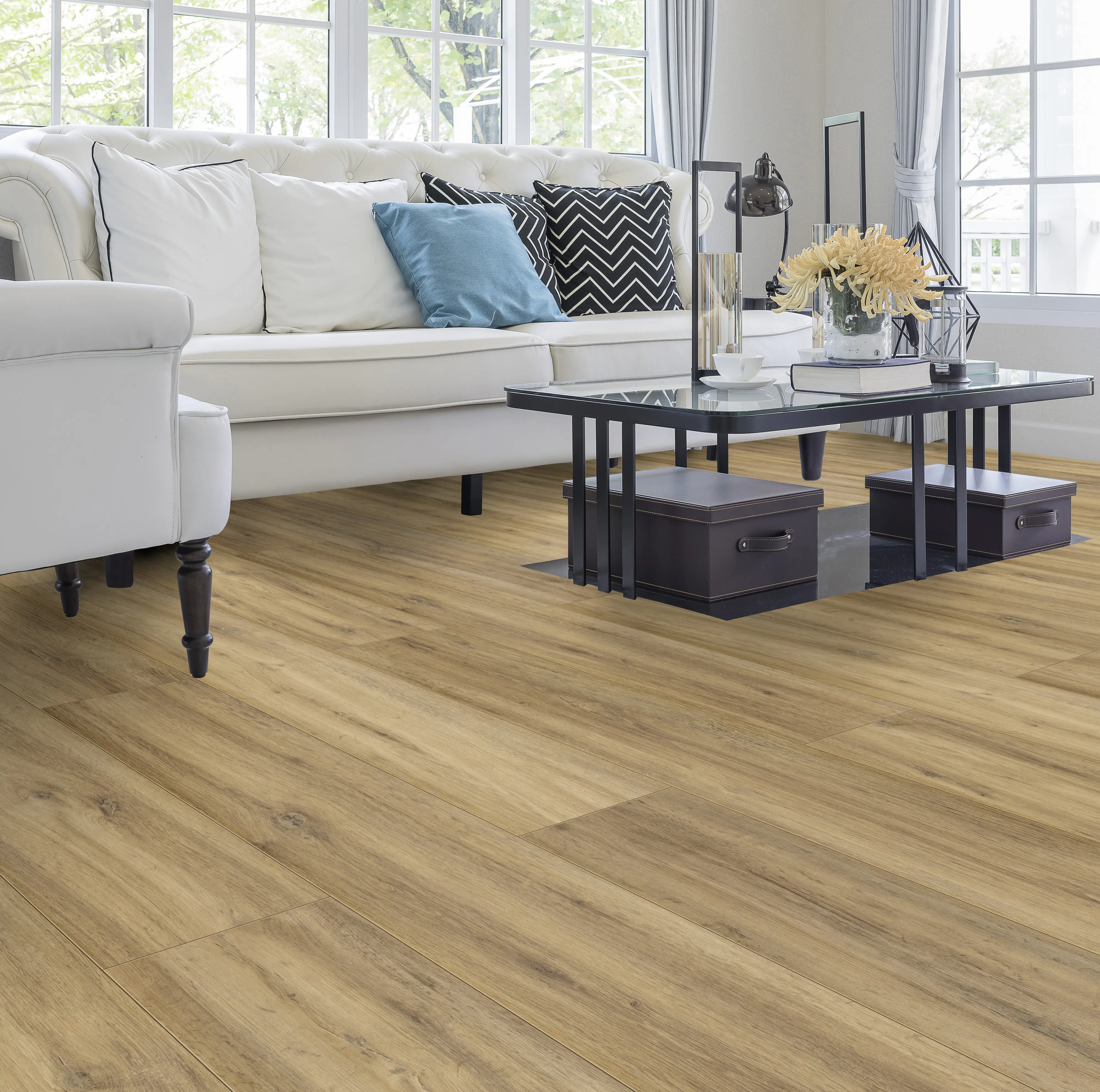 Classen Laminat Megaloc Aquaprotect 128,5 x 19,2 cm 8 mm Oak natural Classen Laminat Megaloc Aquaprotect 128,5 x 19,2 cm 8 mm Oak natural