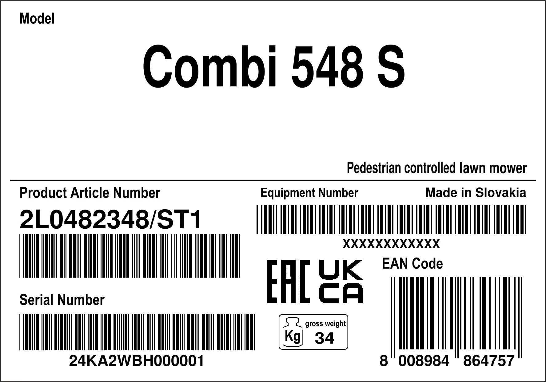 Stiga Benzin Rasemäher Combi 548 S 46 cm Schnittbreite inkl. Zubehör Stiga Benzin Rasemäher Combi 548 S 46 cm Schnittbreite inkl. Zubehör