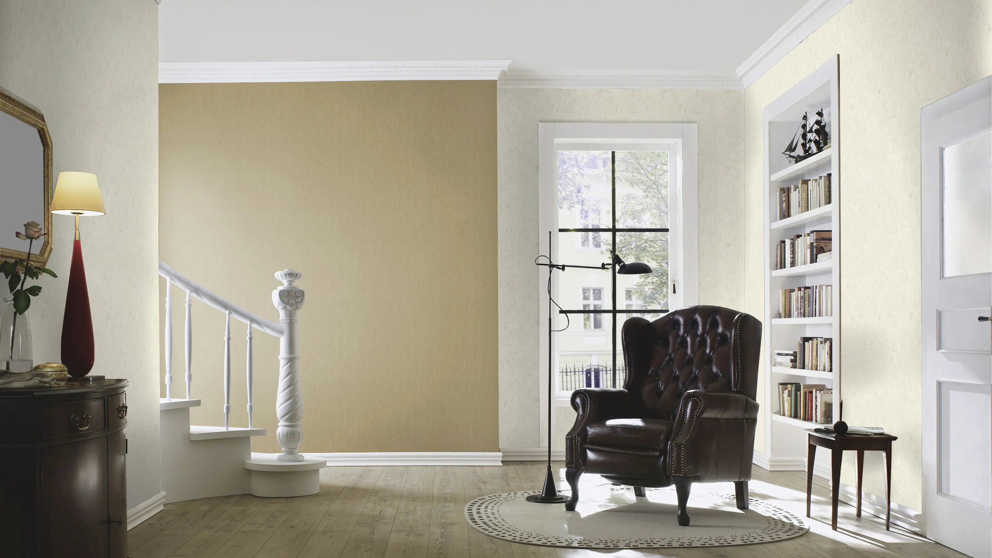 Rasch Vliestapete 537703 Gold-Mattgold Uni 10,05 m x 0,53 m Rasch Vliestapete 537703 Gold-Mattgold Uni 10,05 m x 0,53 m
