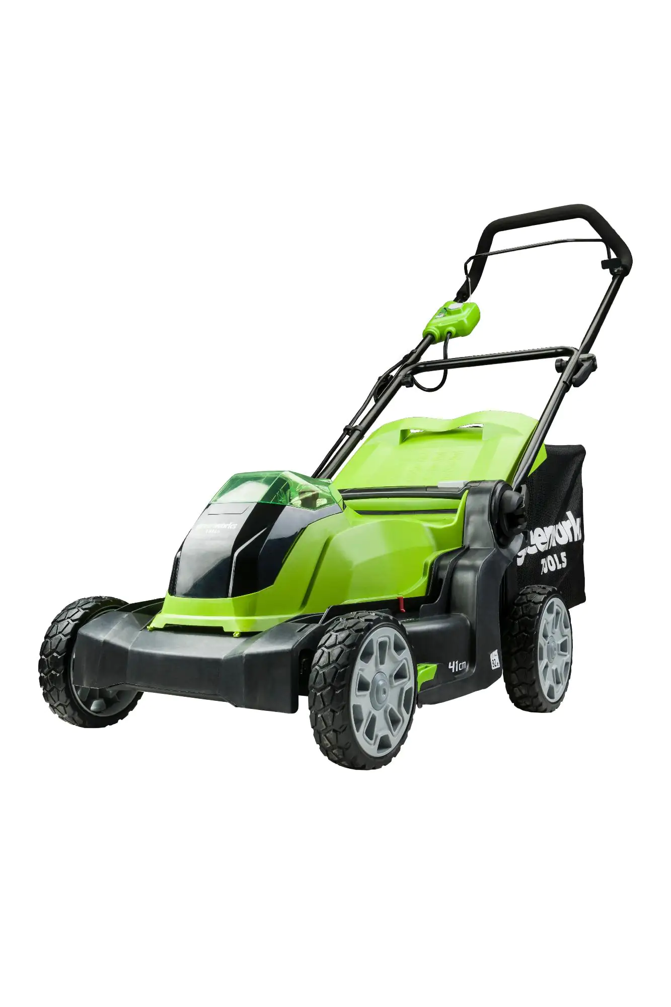 Greenworks Akku-Rasenmäher 40 V inkl. 1 Akku (4 Ah) u. Ladegerät Greenworks Akku-Rasenmäher 40 V inkl. 1 Akku (4 Ah) u. Ladegerät