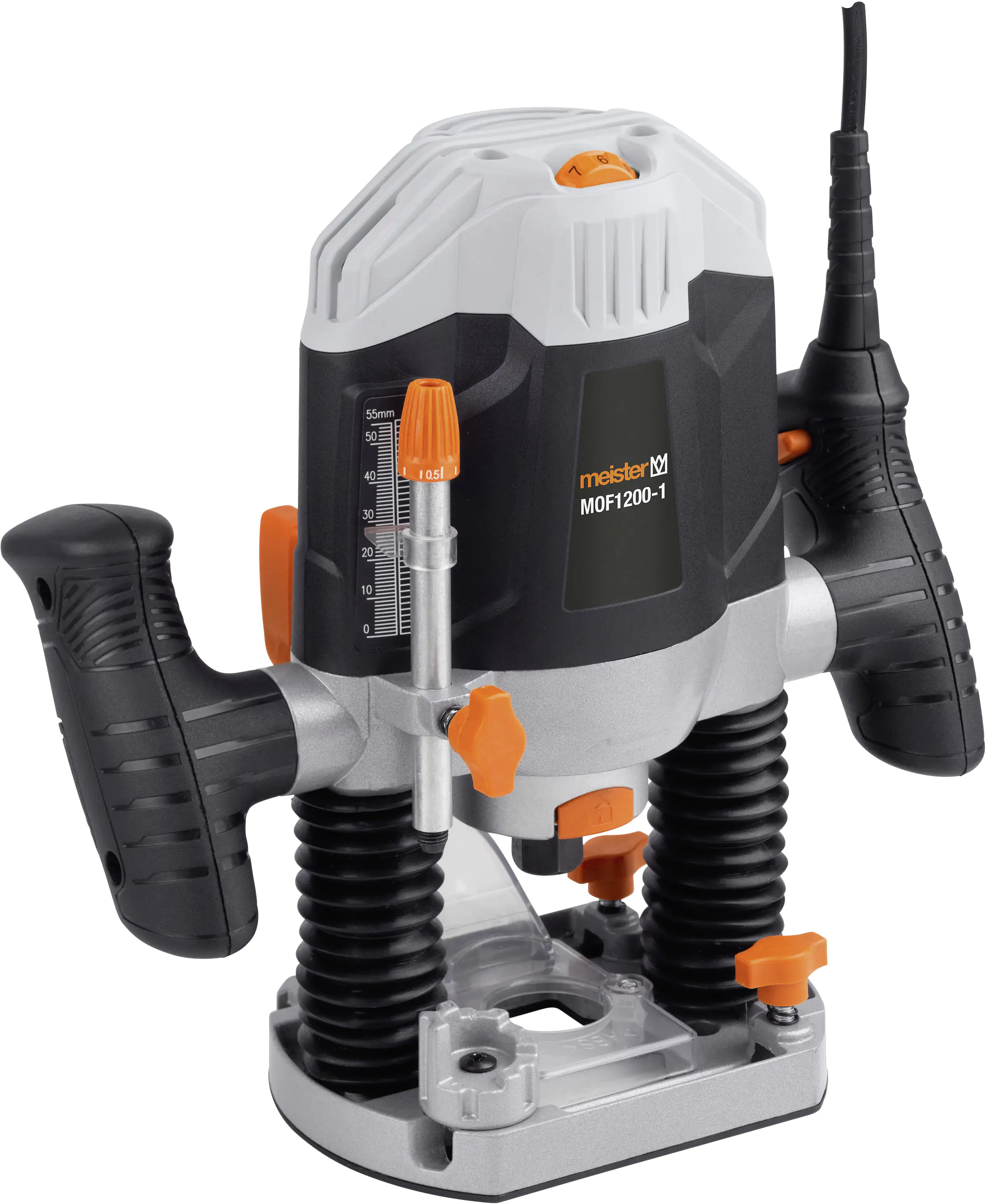 Meister Oberfräse MOF 1200-1 1200 W inkl. Zubehör Meister Oberfräse MOF 1200-1 1200 W inkl. Zubehör