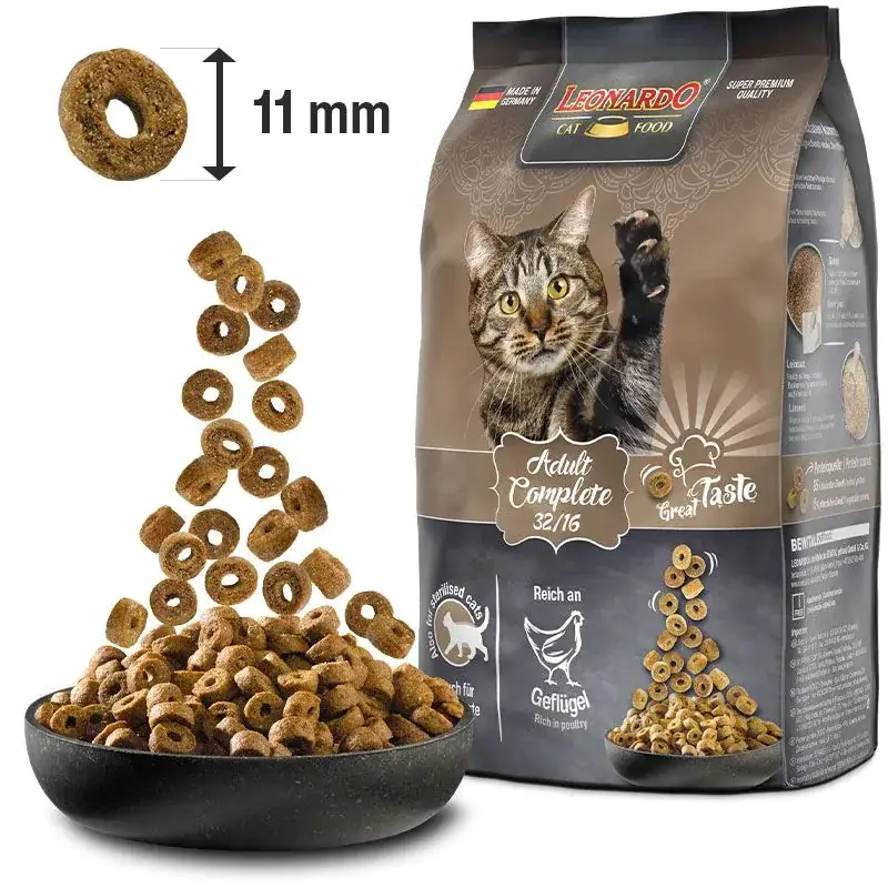 Leonardo Katzentrockenfutter  Leo Ad Complete reich an Geflügel 300 g Leonardo Katzentrockenfutter  Leo Ad Complete reich an Geflügel 300 g