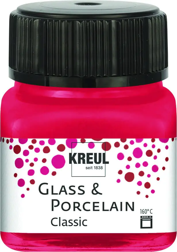 Kreul Glass & Porcelain Classic karminrot 20 ml