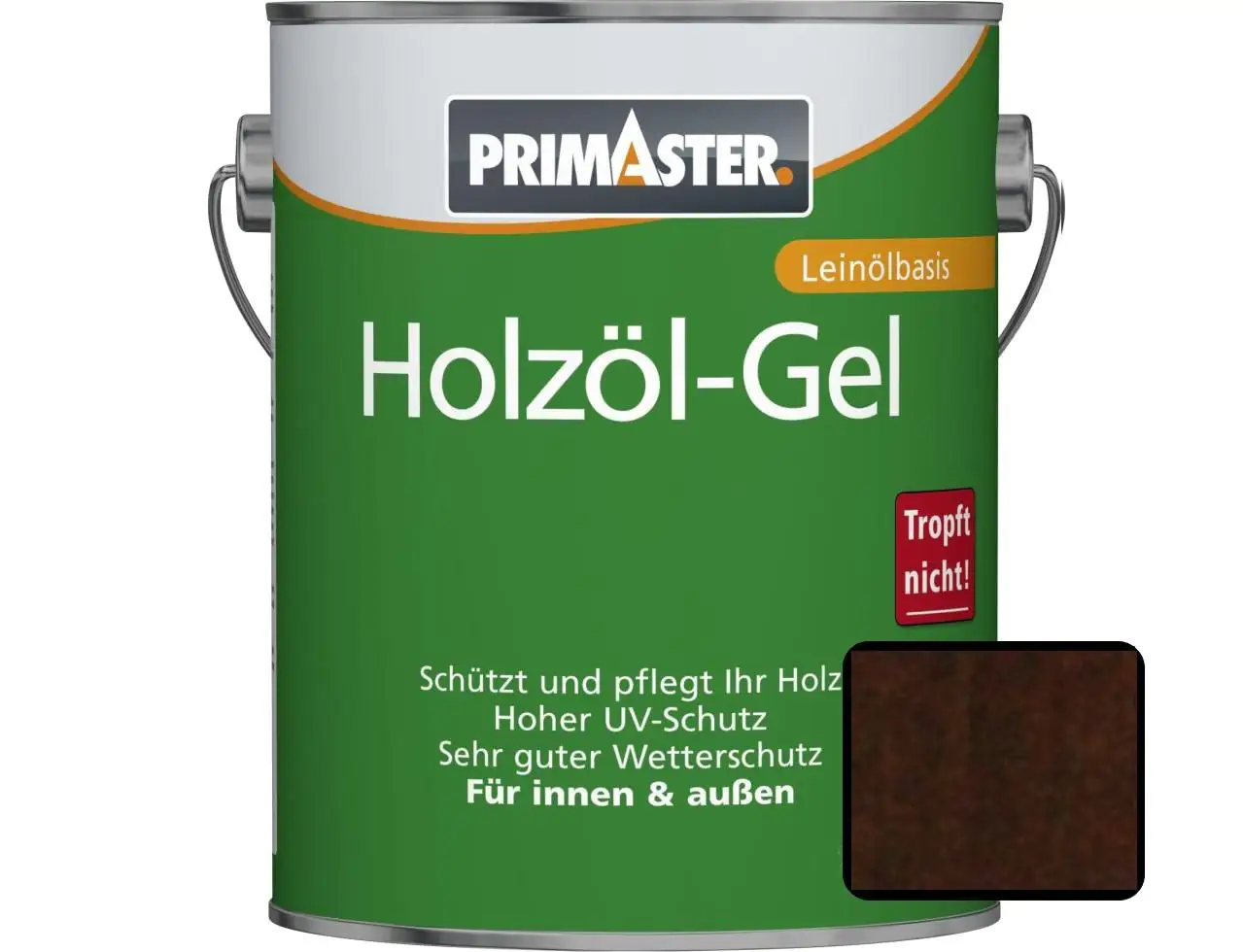 Primaster Holzöl-Gel 750 ml nussbaum