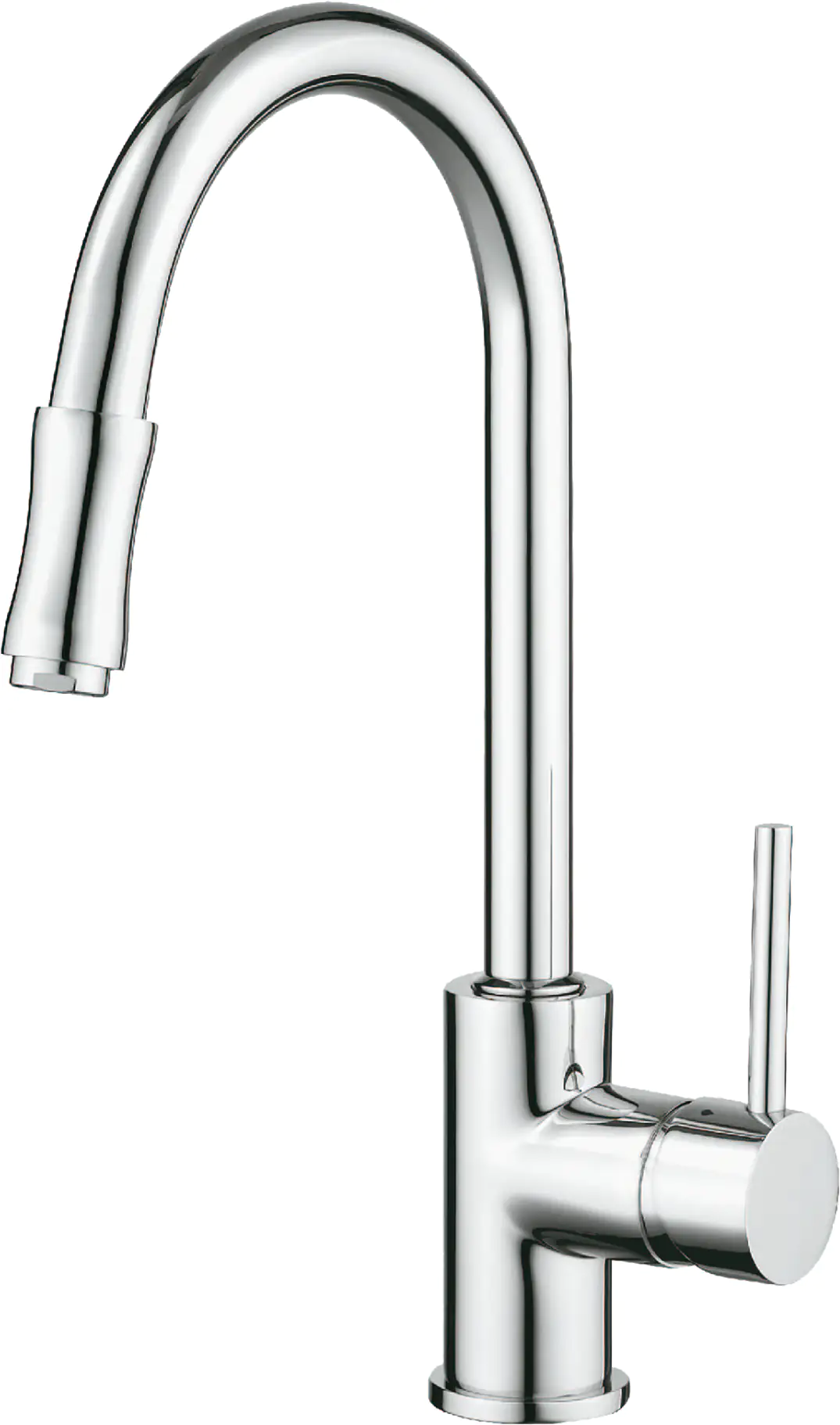 Primaster Küchenarmatur Hannover verchromt mit Handbrause