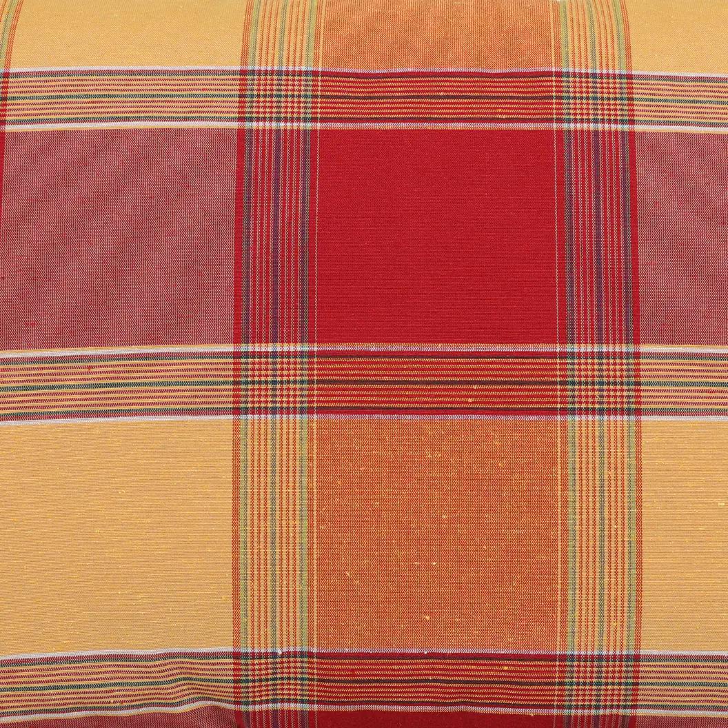 GO-DE Auflage für Hollywoodschaukel 180 x 110 x 8 cm, orange, rot kariert GO-DE Auflage für Hollywoodschaukel 180 x 110 x 8 cm, orange, rot kariert