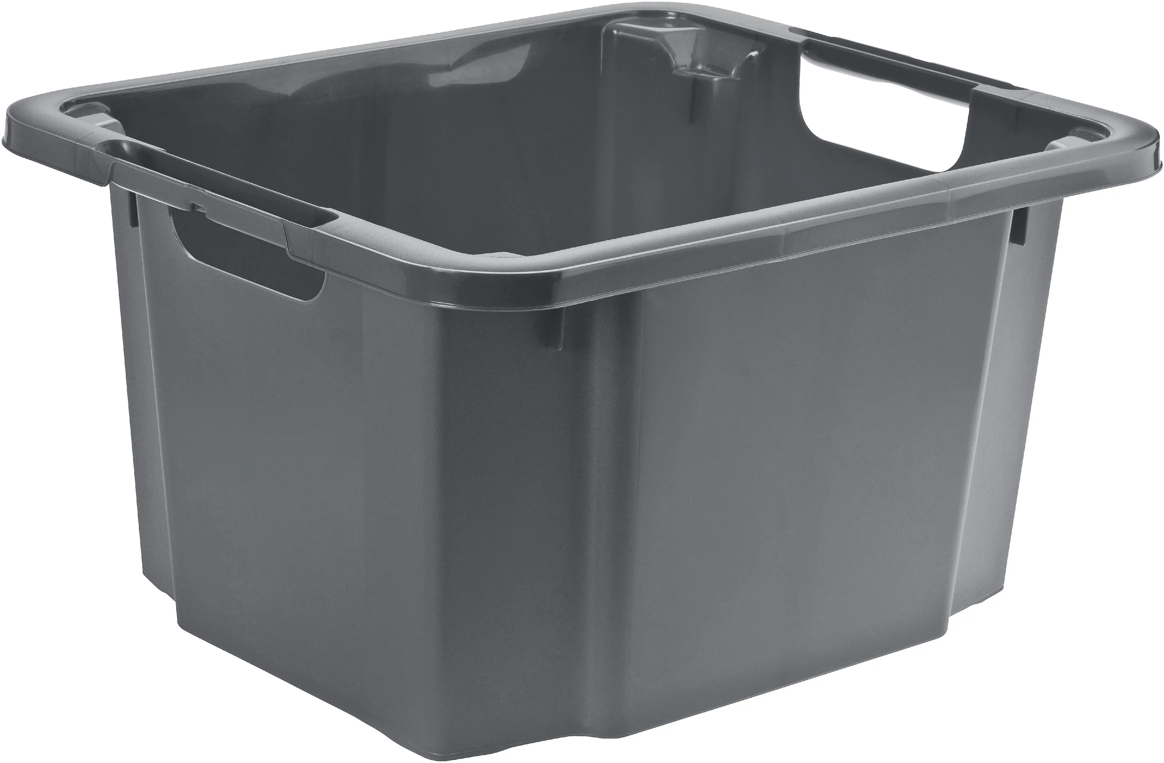 Rotho Drehstapelbox Reverso 26 L anthrazit Rotho Drehstapelbox Reverso 26 L anthrazit