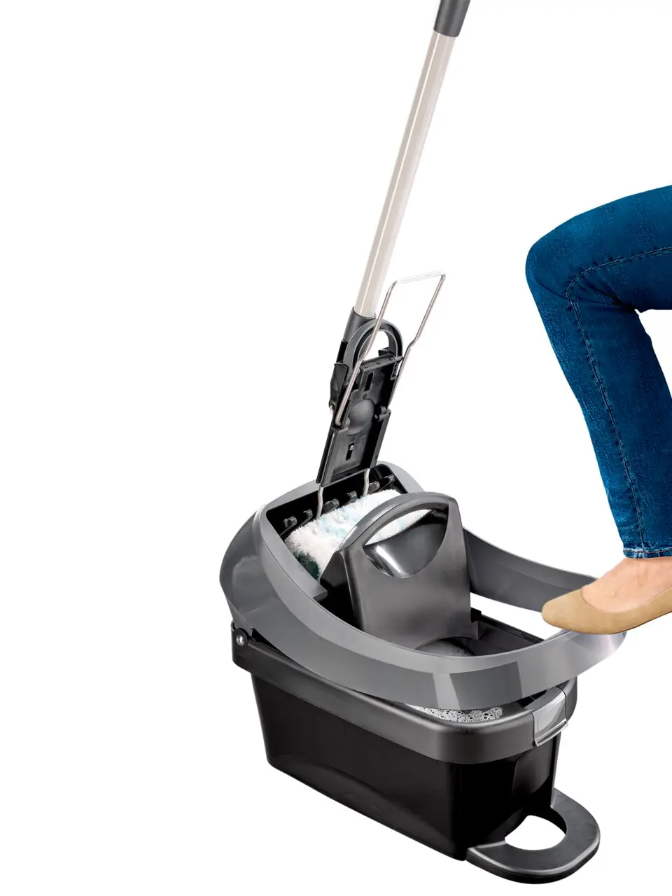 Leifheit Bodenwisch-Komplett-Set ProfiXL Mobile 42 cm black