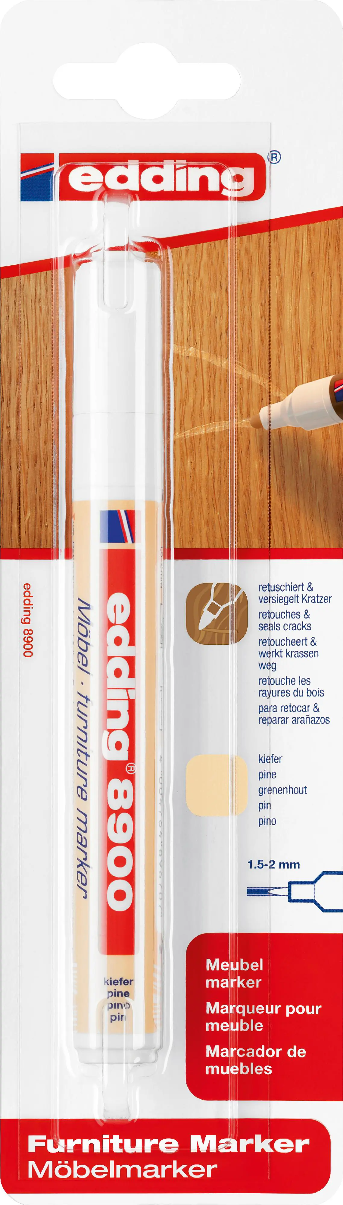 Edding 8900 Möbelmarker kiefer