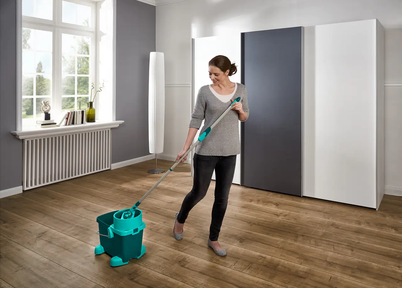 Leifheit Bodenwischer- Set Clean Twist System XL 42 cm Leifheit Bodenwischer- Set Clean Twist System XL 42 cm