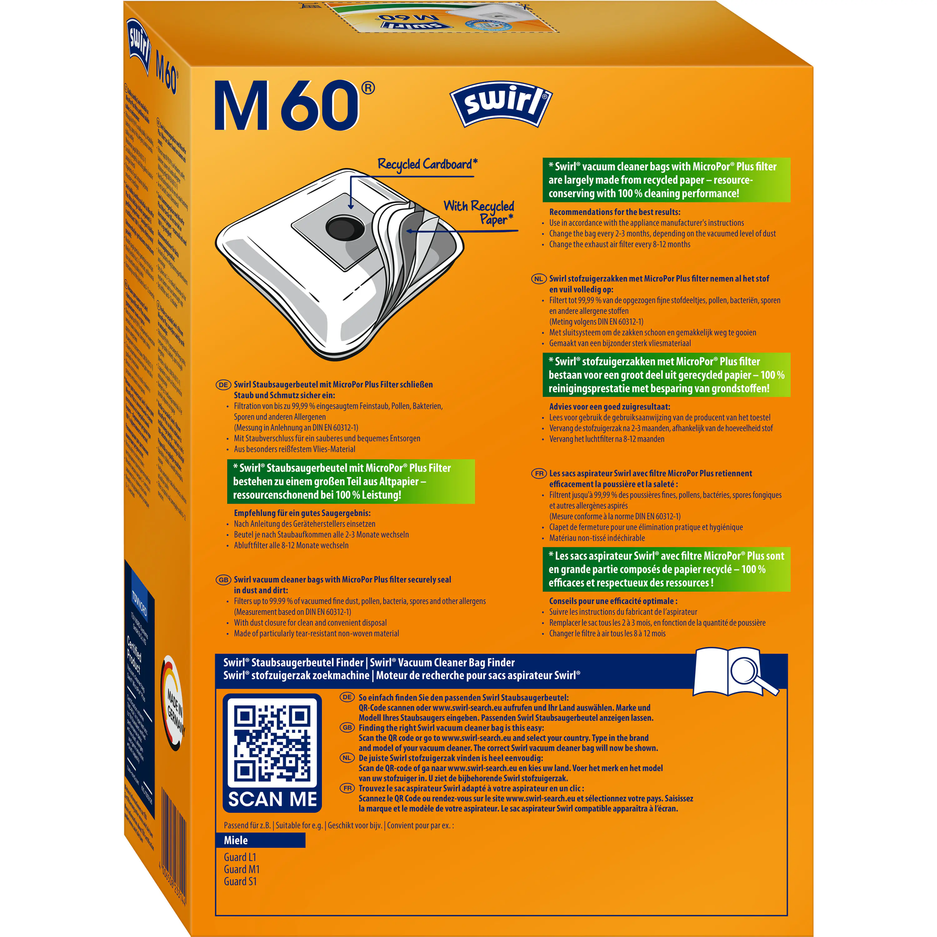 Swirl® M 60 MicroPor® Plus
