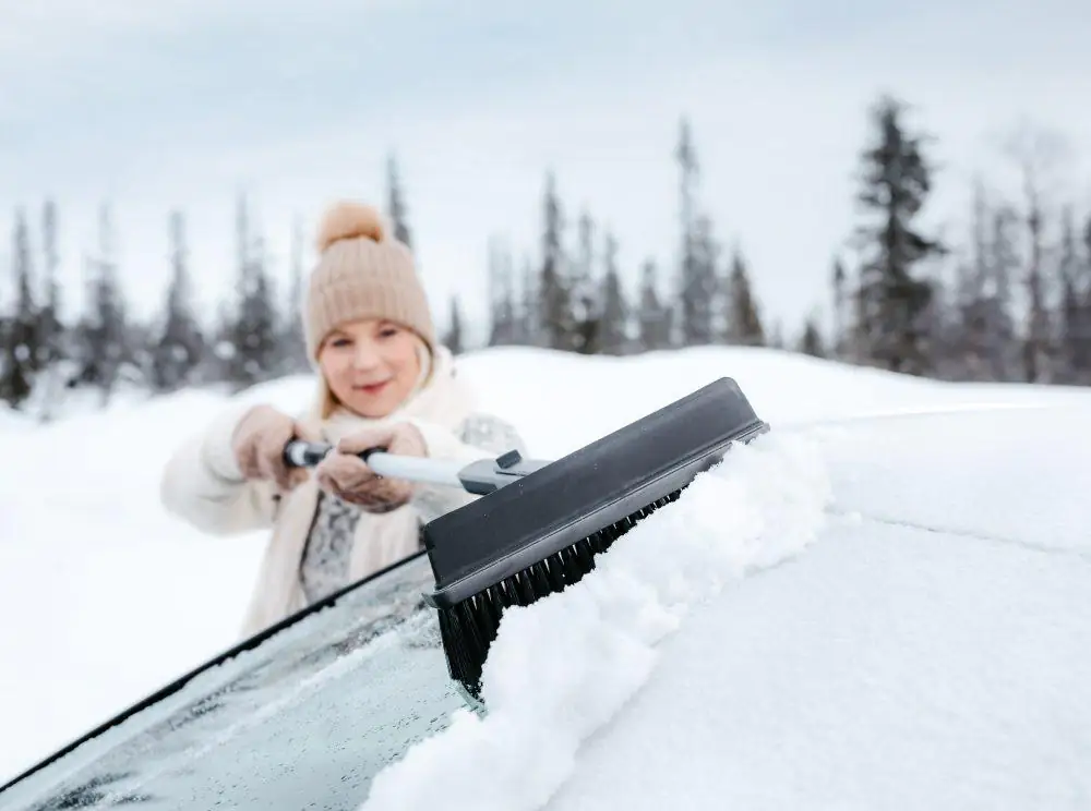 Kungs Star-is Schneebesen mit Eiskratzer Teleskopstiel grau Kungs Star-is Schneebesen mit Eiskratzer Teleskopstiel grau