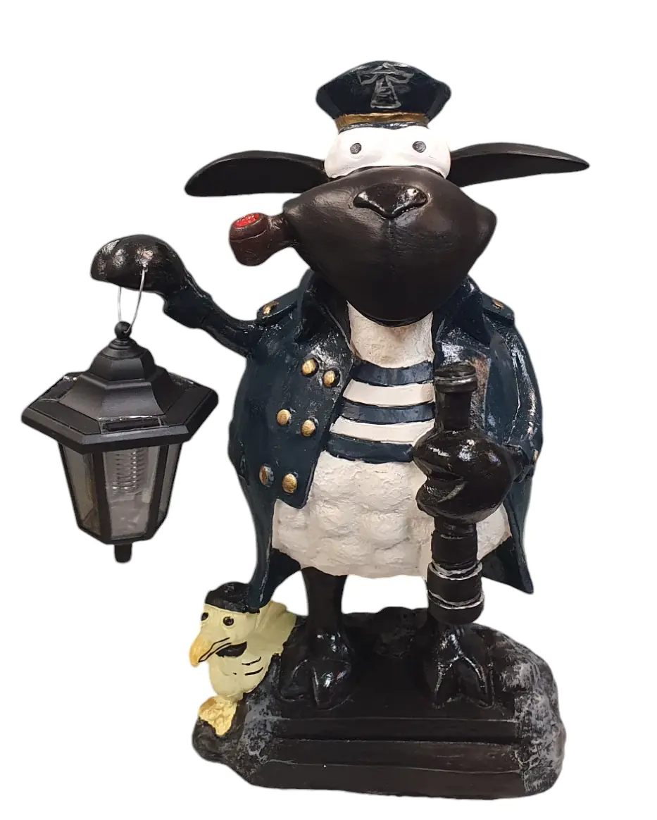 Figur Molly Kapitän 45 x 25 x 17 cm bunt