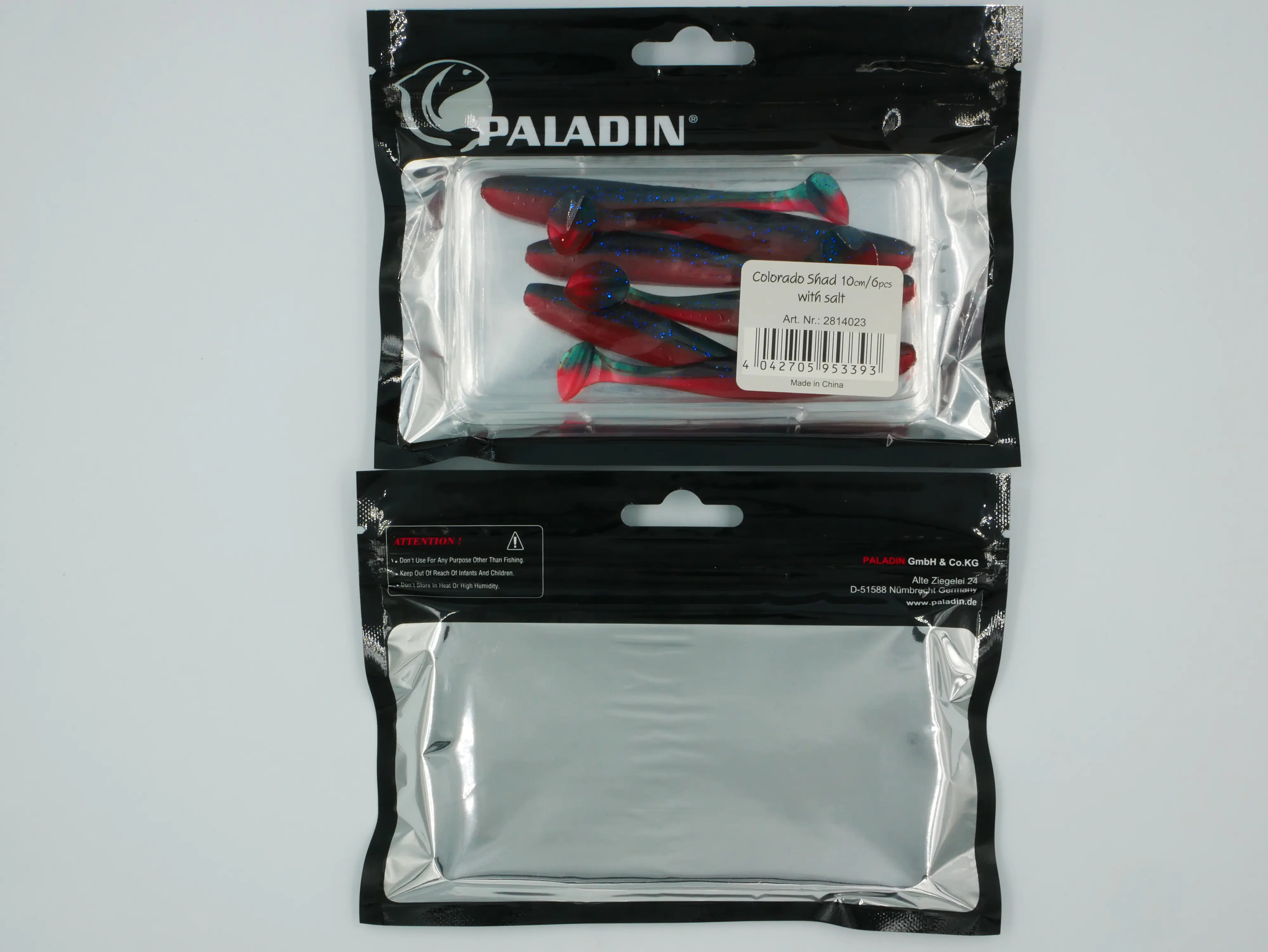 Paladin Colorado Shad 10 cm bloody vampire glitter 6 Stück Paladin Colorado Shad 10 cm bloody vampire glitter 6 Stück