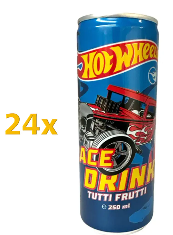 Hot Wheels Race Tutti Frutti-Mischgetränk 24x 250 ml