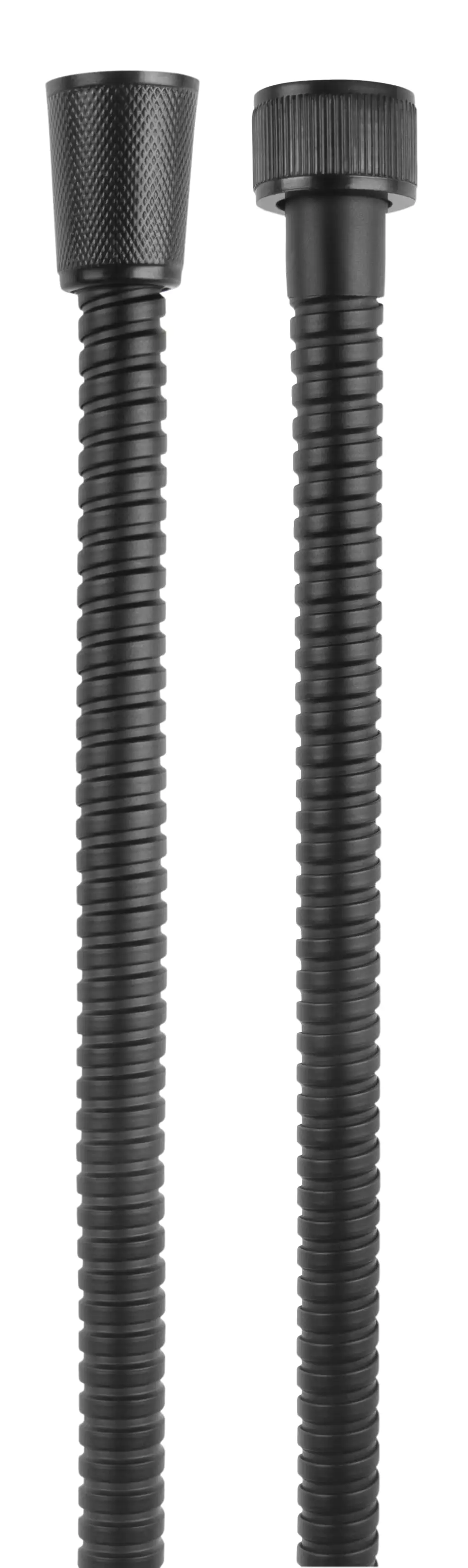 Brauseschlauch Edelstahl 1,5m schwarz schwarz