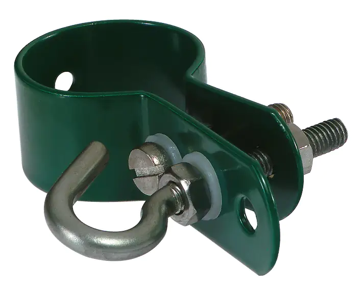 4004338655594_99 Alberts Schelle zur Befestigung von Geflechtspannstäben Ø 38 mm grün