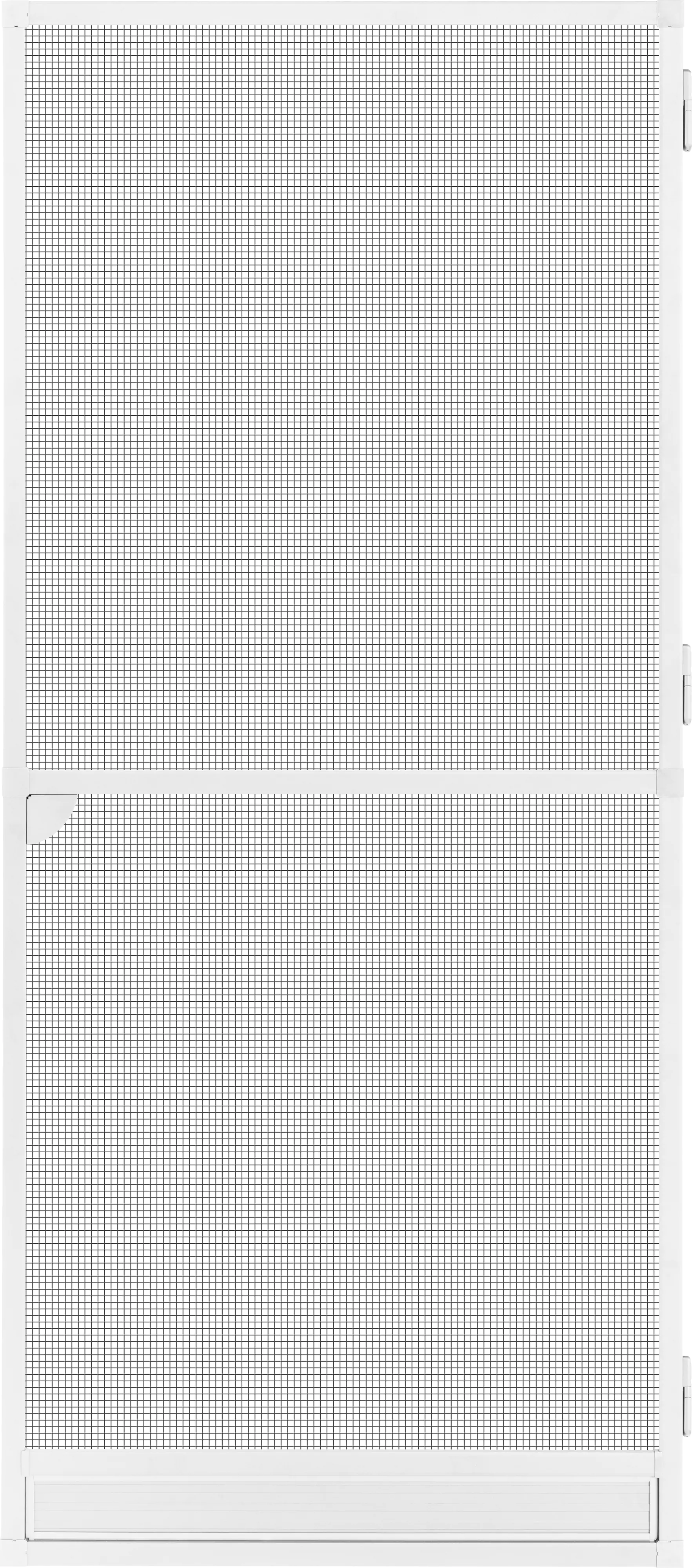 Schellenberg Fliegenschutz-Tür PREMIUM 100 x 215 cm weiß/weiß kürzbar