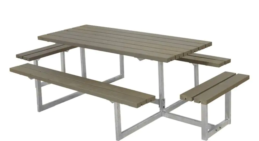 Plus Kombimöbel Basic 260 x 160 x 73 cm graubraun