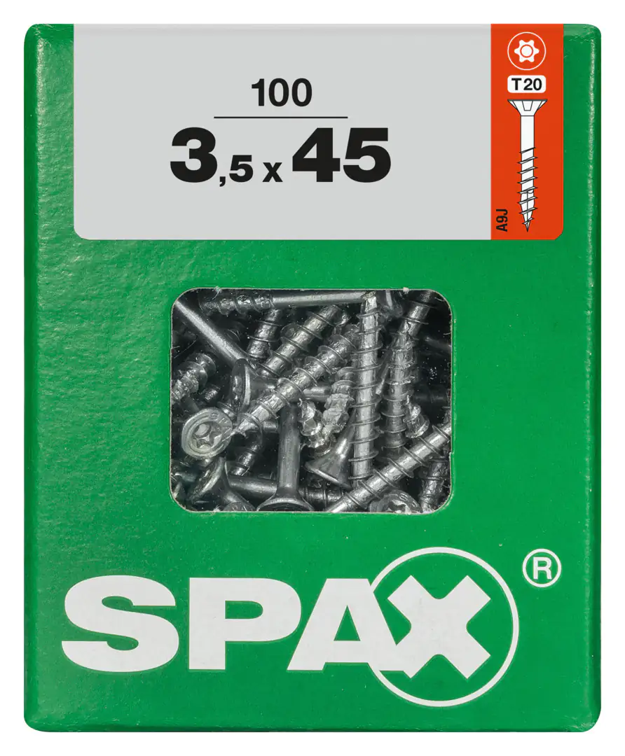 Spax Universalschrauben 3.5 x 45 mm TX 20 - 100 Stk.