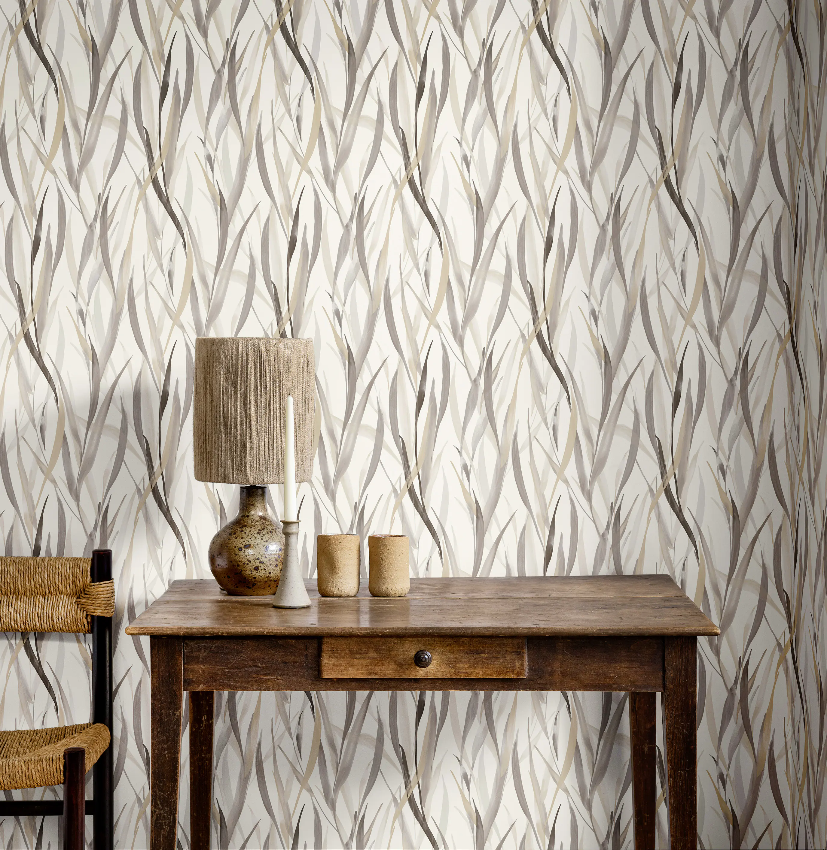 Rasch Vliestapete Paraíso Gräser creme beige braun 10,05 x 0,53 m