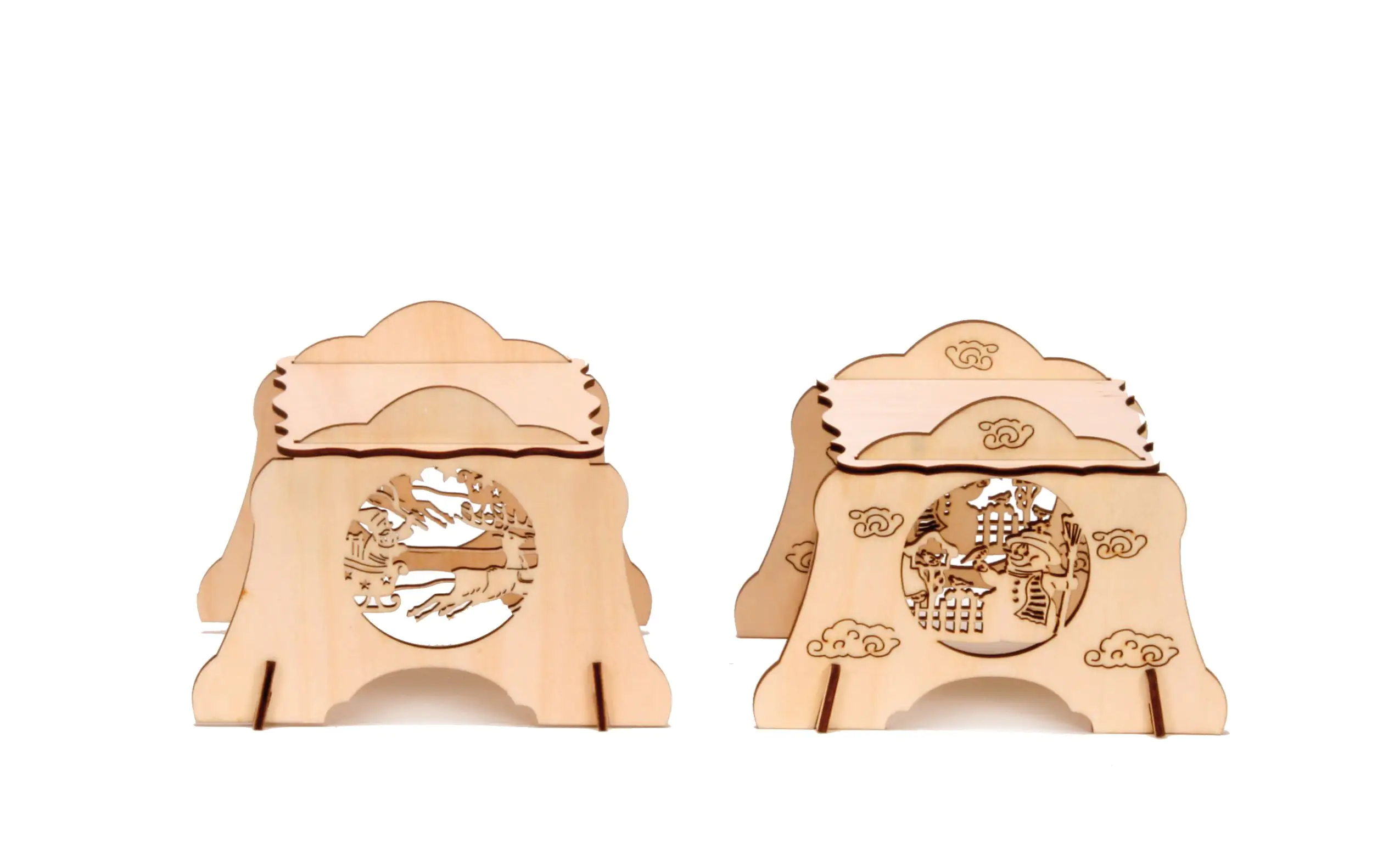 Riffelmacher Füße für Lichterbögen 11 x 14 cm